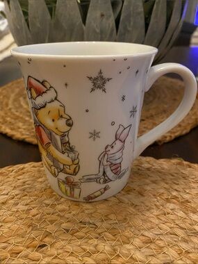 Disney Holiday Winnie the Pooh and Piglet Ceramic Mug